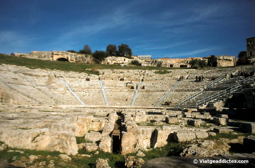 El Teatre Griego del parque arqueológico Neapolis