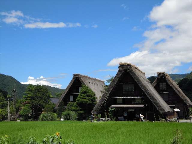 Casas típicas de Shirakawa-gô
