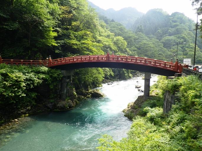 Pont sagrat Shinkyo (Nikko, Japó) 