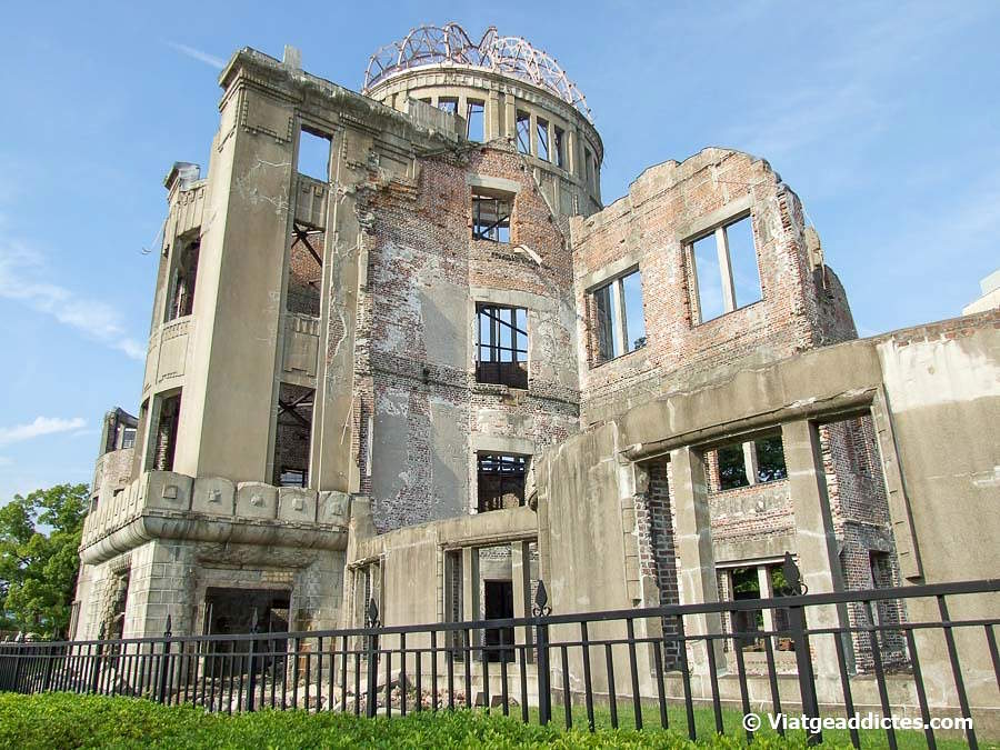 El Monument de la Pau d'Hiroshima o Cúpula de la Bomba Atòmica (Hiroshima, Honshū)