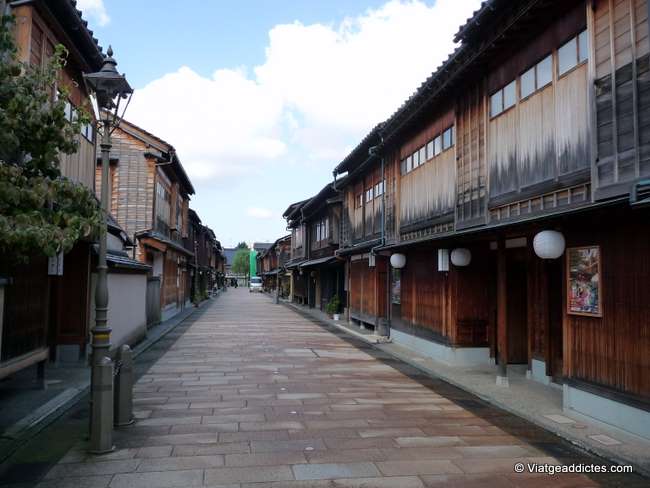 Calle del antiguo barrio de las geishas