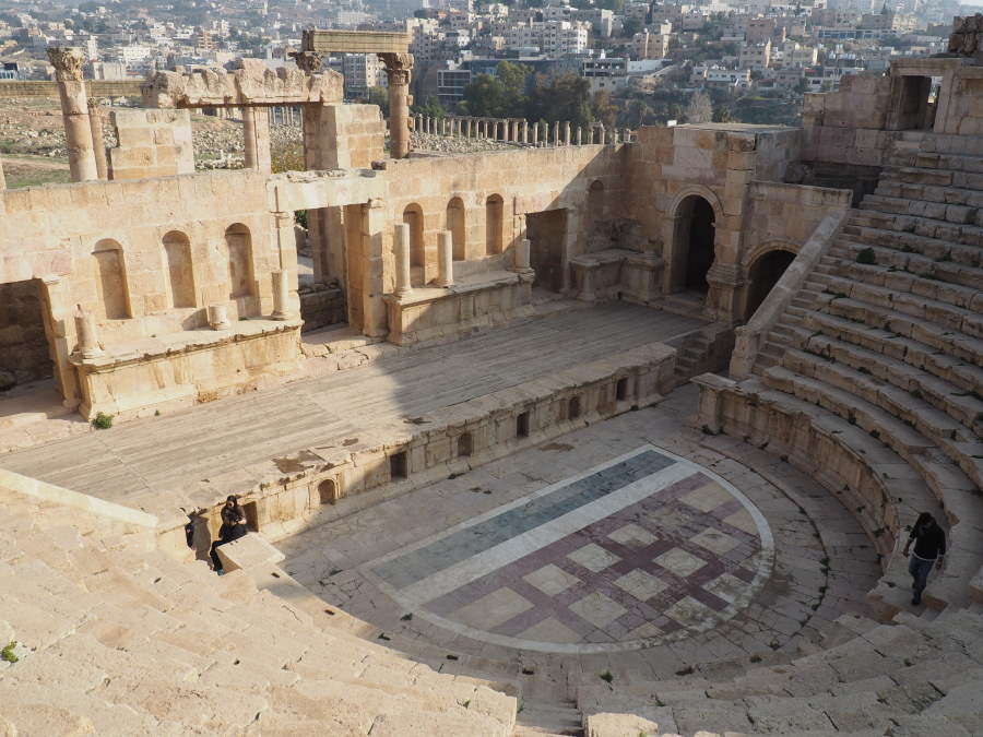 El Teatre Nord de Gerasa (Jerash)
