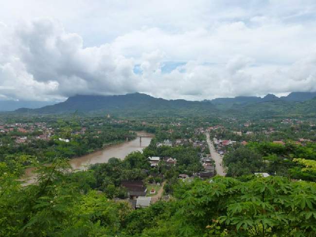 Vista de Luang Prabang