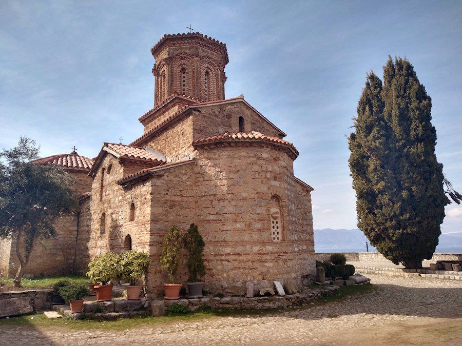 El monestir de Sant Naum (Ljubaništa)