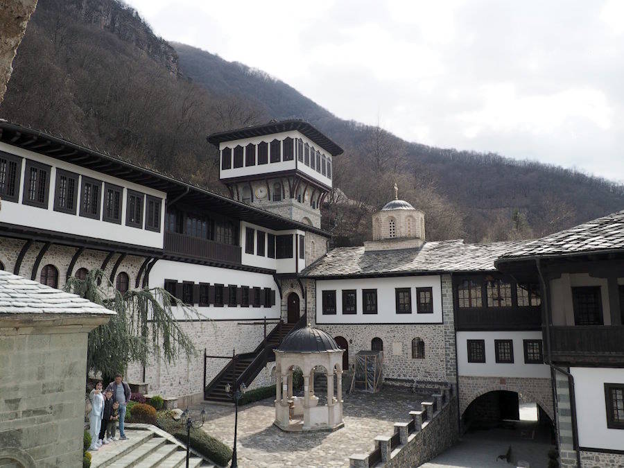 El monestir Saint Jovan Bigorski