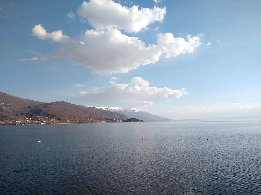 Vista sobre el llac Ohrid