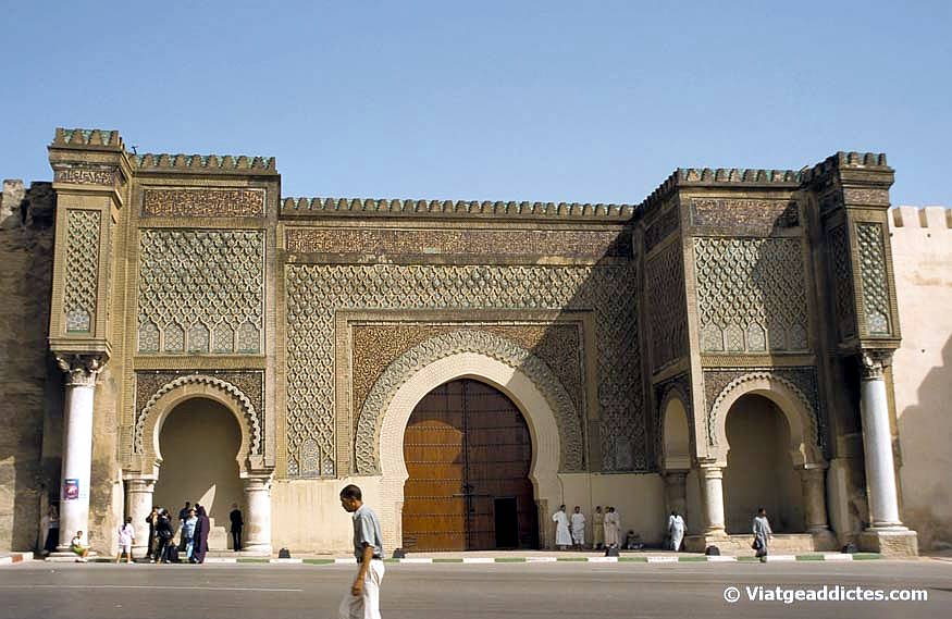 La gran puerta de Bab el-Mansour (Mequinez)