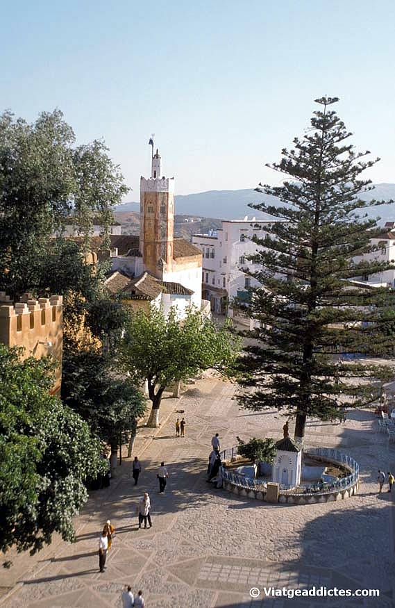 Vista de la plaça Uta el-Hammam