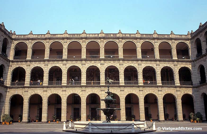 Interior del Palacio Nacional