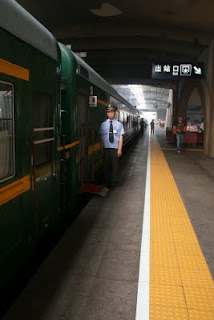 El tren transmongolià, a Beijing
