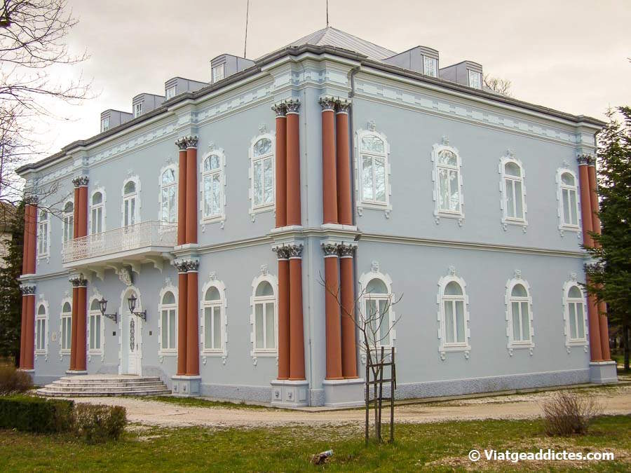 El Palau Blau, l'actual residència oficial del president montenegrí