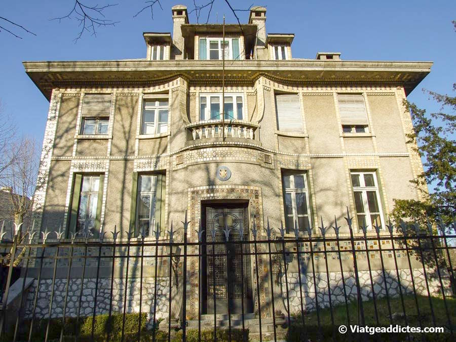 L'edifici de l'antiga ambaixada francesa a Cetinje
