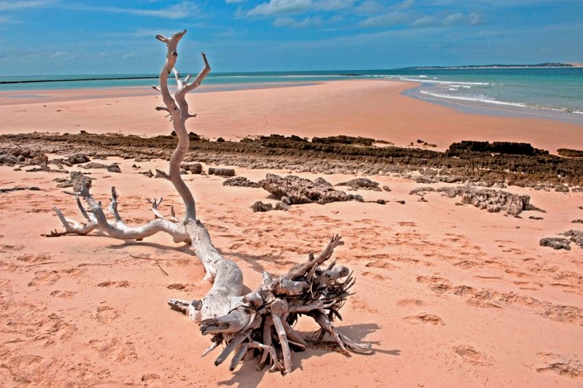 Playa de la isla de Magaruque