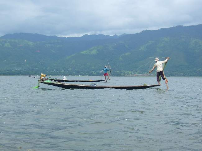 Pescadors al llac Inle