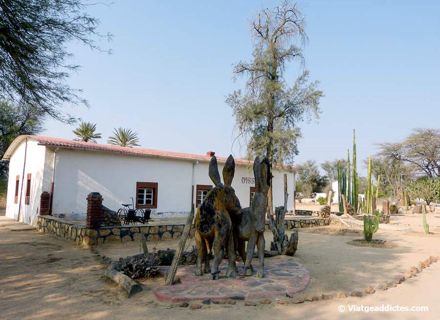 L'antiga casa de la missió d'Omaruru, actualment un museu