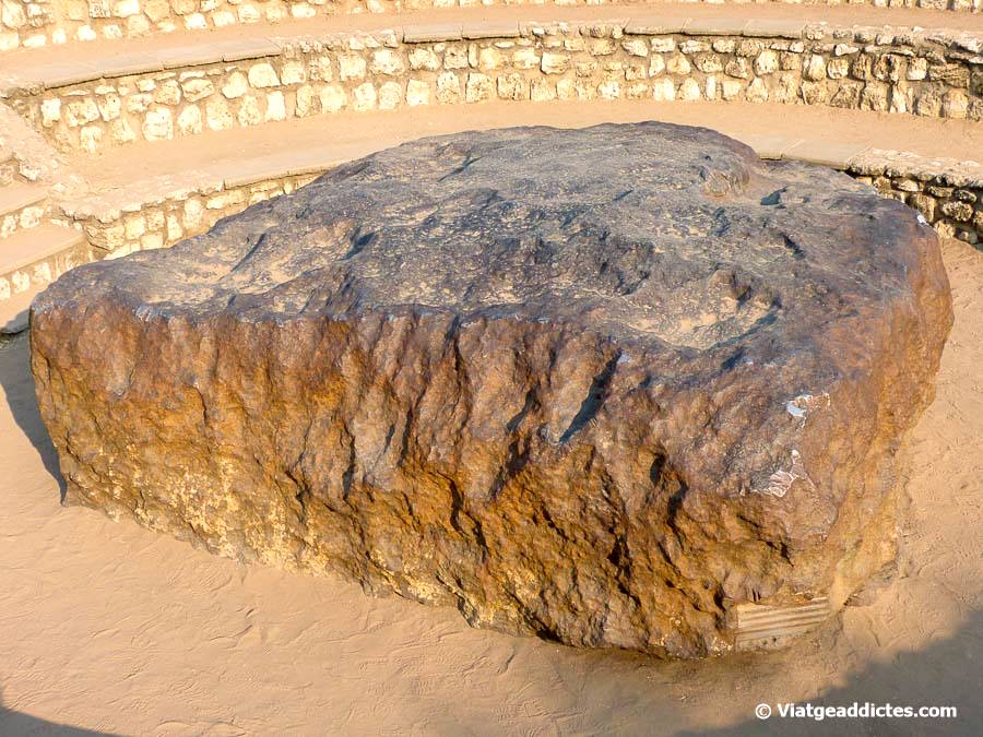 Imatge del meteorit de Hoba