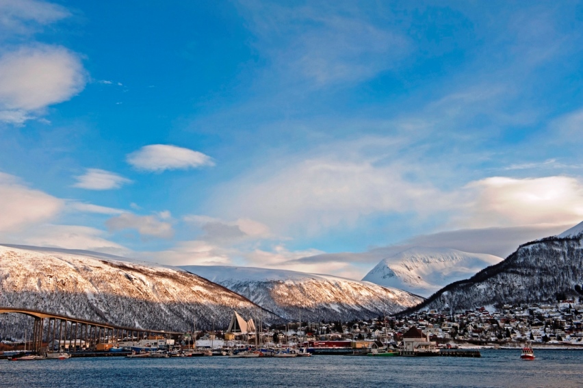 Imatge de Tromsø des del mar