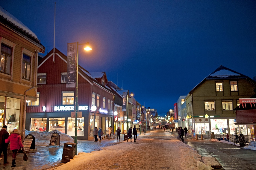Calle principal de Tromsø