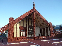 Iglesia maorí de Rotorua