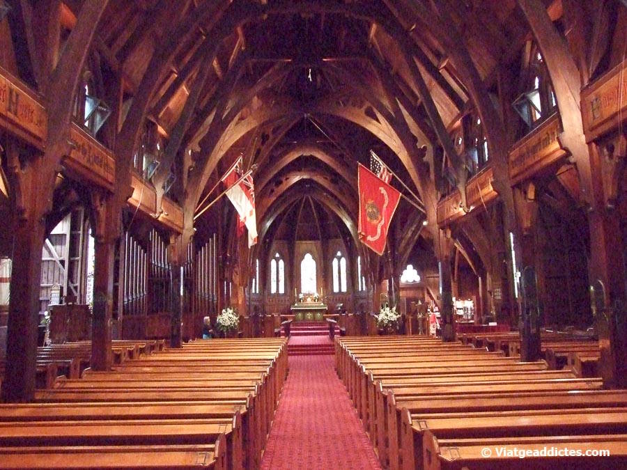 Interior de la bonica església Old St Paul's (Wellington, illa Nord de Nova Zelanda) Interior de la bonica església Old St Paul's (Wellington, illa Nord de Nova Zelanda)