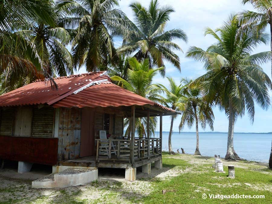 La nostra cabana amb «platja privada» (illa Icodub, Guna Yala)