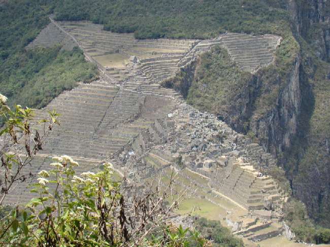 El Machu Pichu des del Wayna Pichu