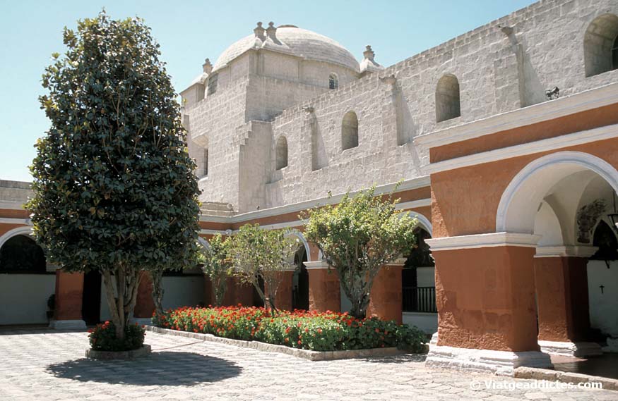 En el monestir de Santa Catalina (Arequipa)