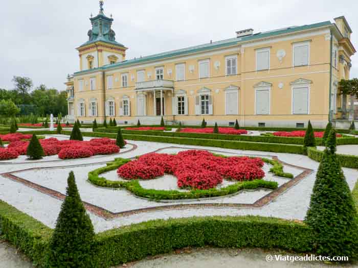 Imagen del Palacio de Wilanów, al sur de Varsovia