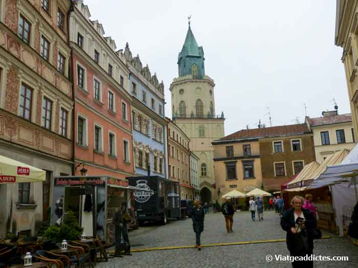 Imatge del centre històric de Lublin