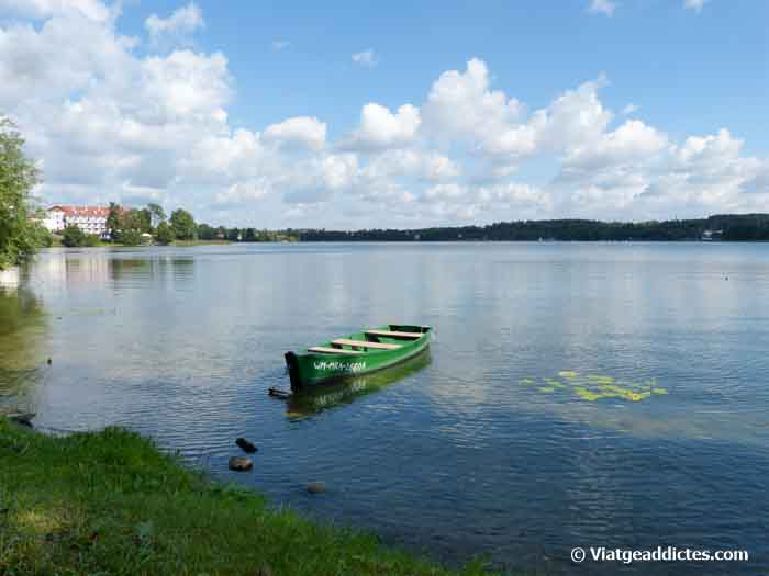 Imatge del llac Czos i de Mragowo