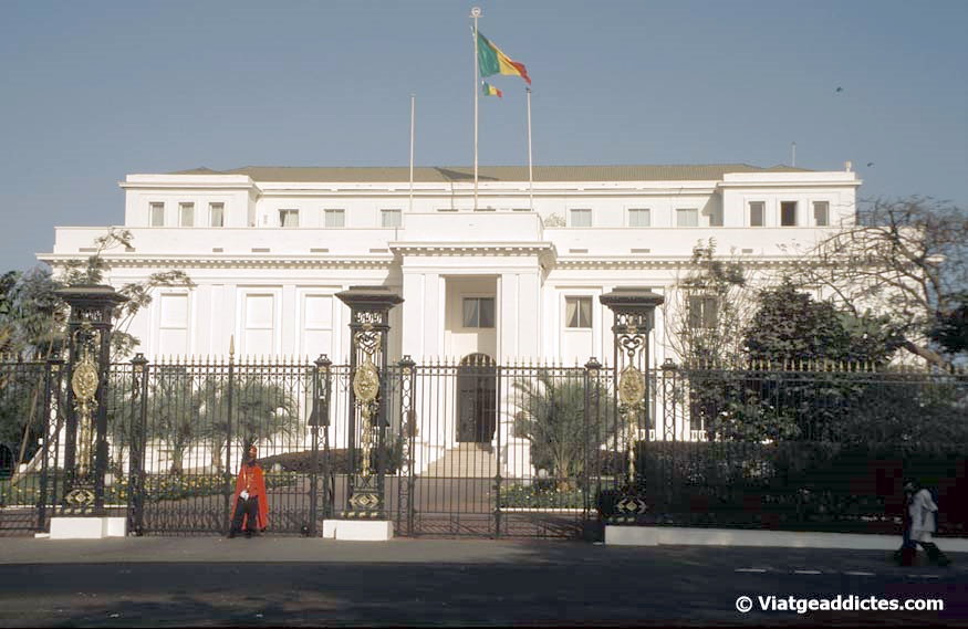 Vista del Palacio Presidencial (Dakar)