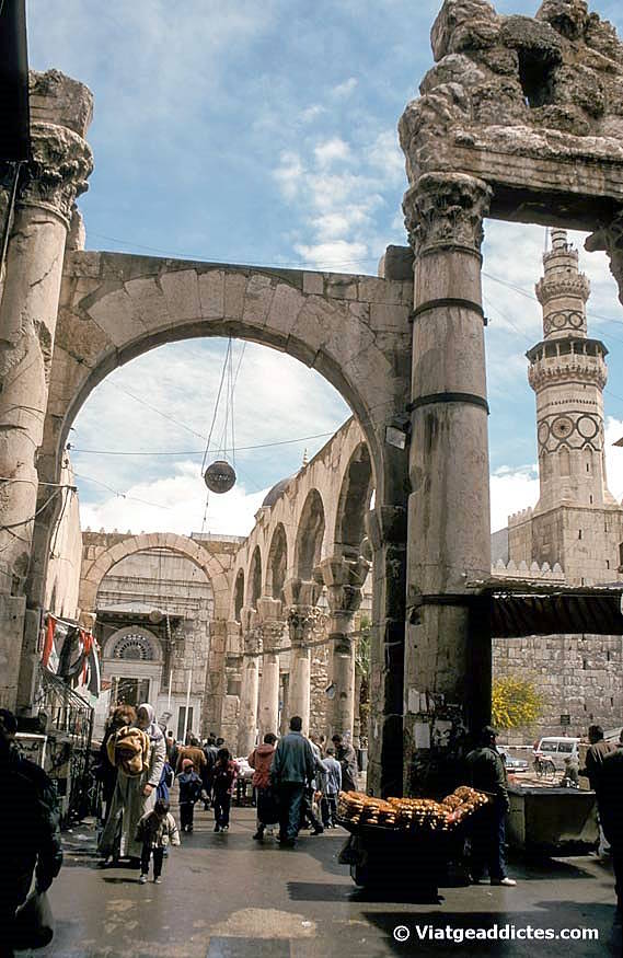 Puerta del templo de Júpiter de Damasc