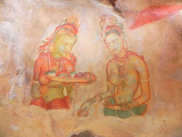 Frescos de Sigiriya