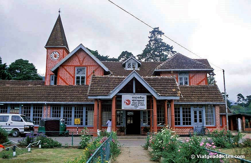 Edificio de ls Post Office de Nuwara Eliya
