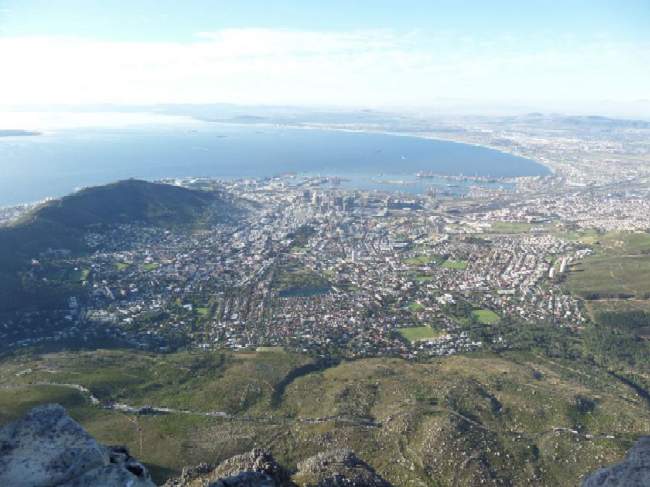 Vista sobre Ciudad del Cabo desde Table Mountain
