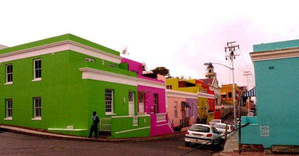 Colorido en el barrio de Bo Kaap