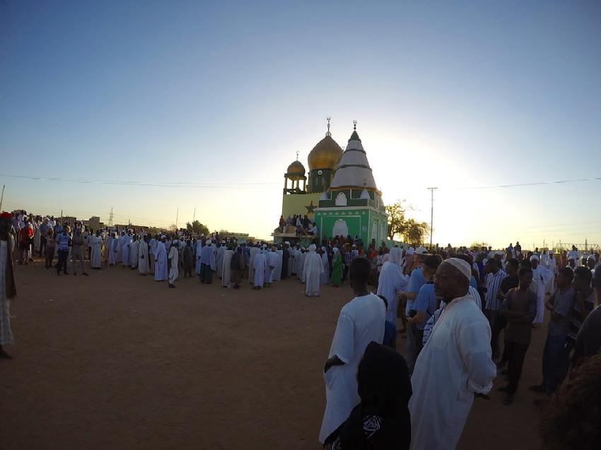 En la ceremonia de los Derviches (Omdurman)