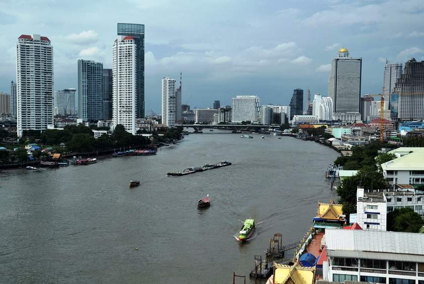 Río Chao Phraya, Bangkok
