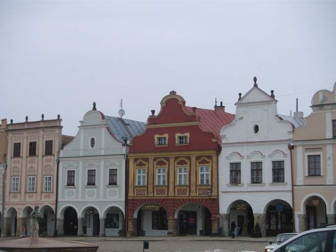 Plaza principal de Telč