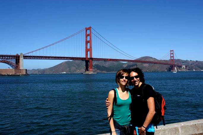Amb el Golden Gate com a teló de fons