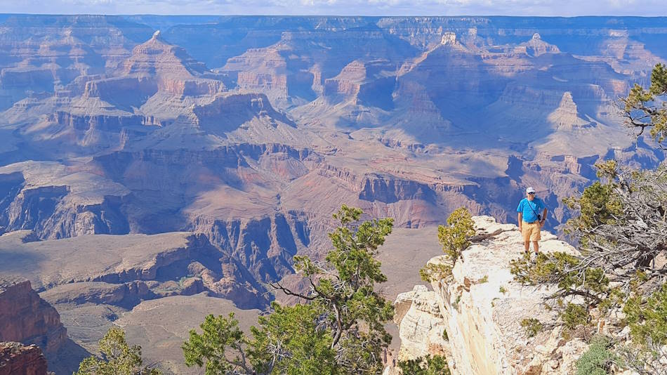 En el Parque Nacional Grand Canyon (Arizona)