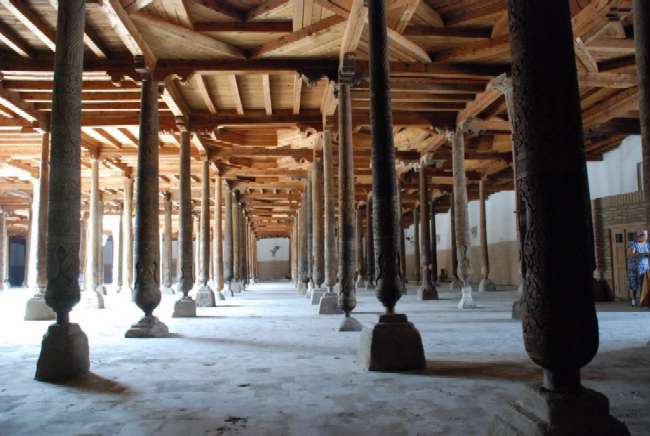 Interior de la mezquita Minorari