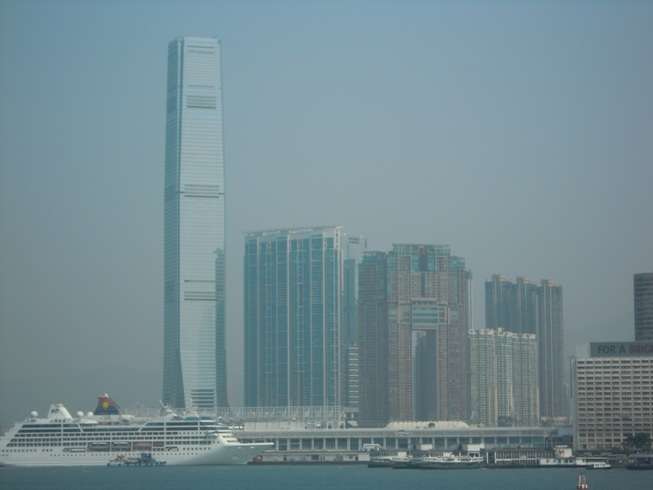 ICC Tower, el edificio más alto de Hong Kong