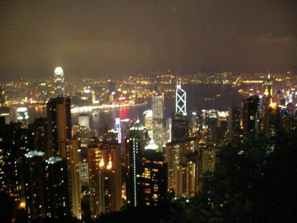 Hong Kong desde el Pico Victoria