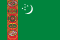 Bandera del Turkmenistán