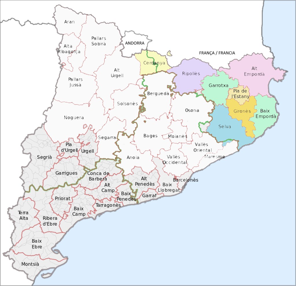 Comarques de Girona