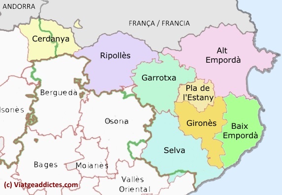 Comarcas de Gerona