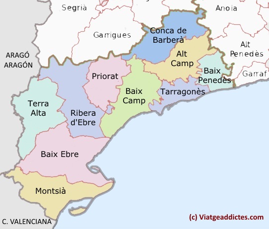 Comarques de Tarragona