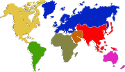 Destinations map