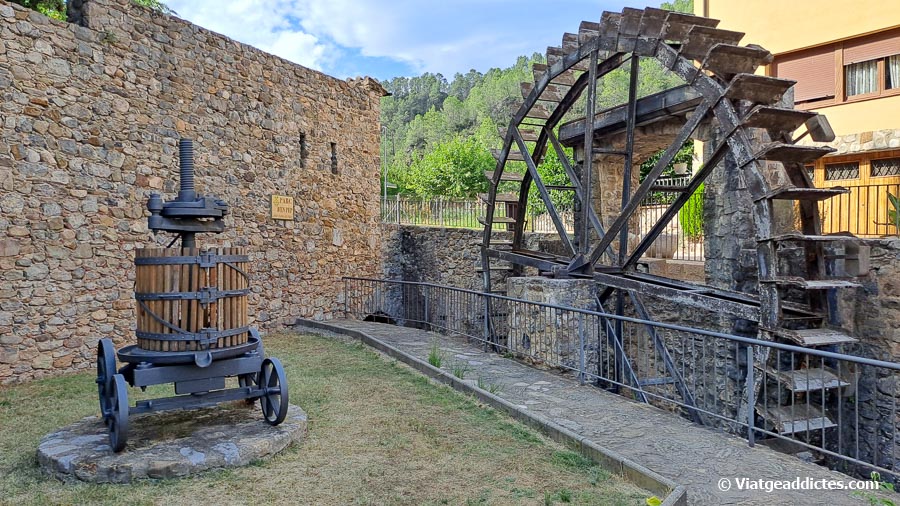 La noria del Parque d'en Pep (Sant Llorenç de la Muga)
